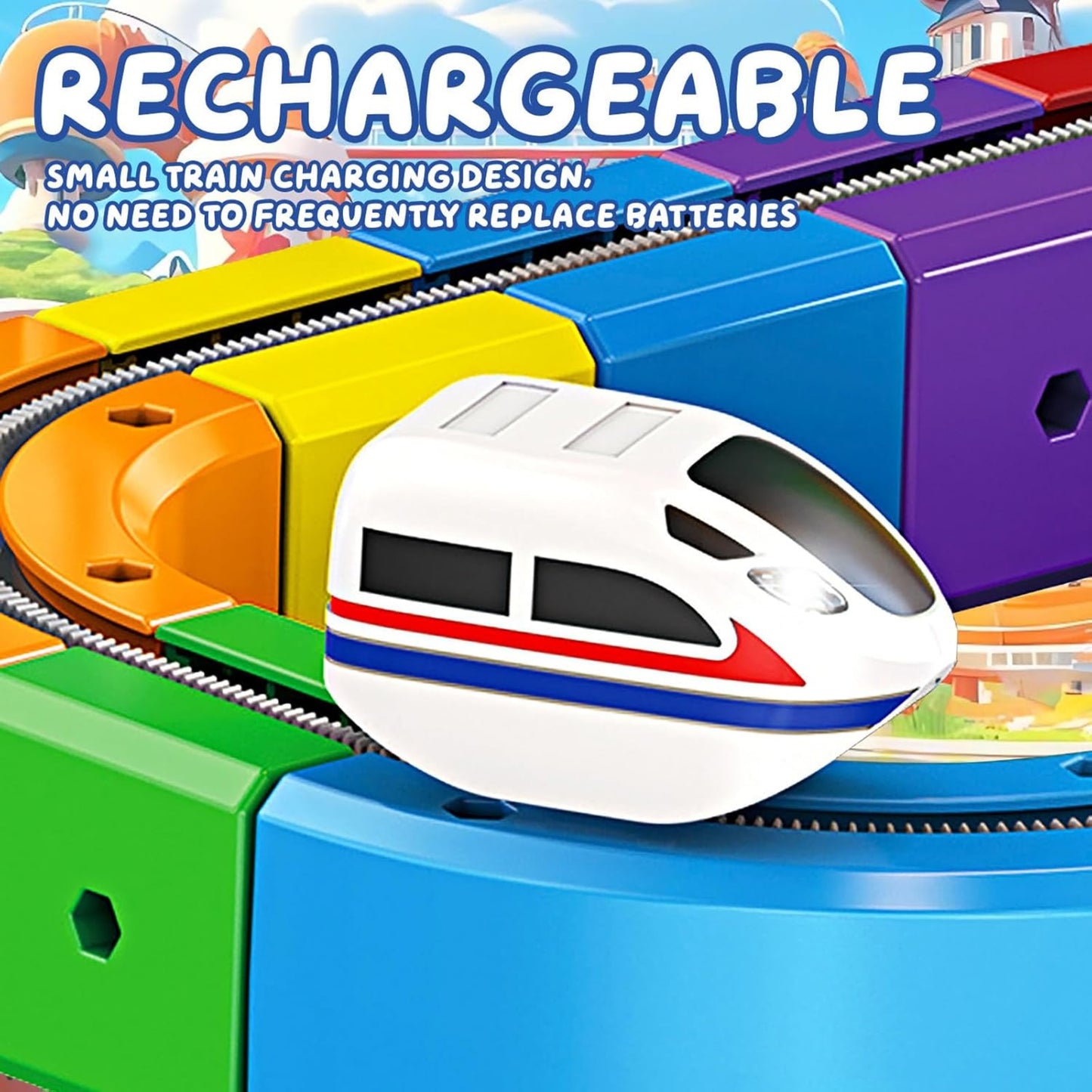 Celestias - Magnetic Electric Train Set