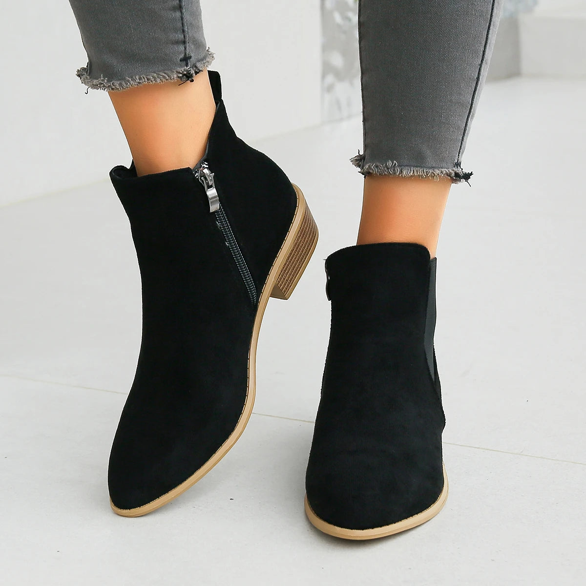 Celestias™  Suede Ankle Boots